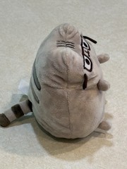 Pusheen Plush Cat Sitting Plush With Reading Glasses 6” New