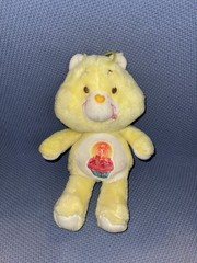 Care Bears Birthday 13 IN 1983 Stuffed Plush Doll Toy Figure Vtg Yellow Cake