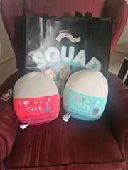 squishmallow 2 x 10 inch charlie munger + Warren Buffet