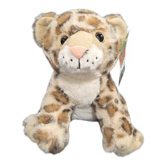 New 8″ LEOPARD PLUSH Stuffed Animal Plush Toy