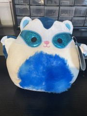 NWT Kellytoy Squishmallows Sabino the Sugar Glider 8 Inches Plush Blue White