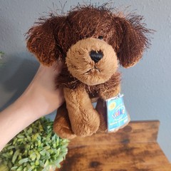 Webkinz Sealed Brown Dog HM195 Plush Stuffed Animal Retired Code Puppy Nwt