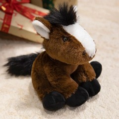 Horse Seating 8 Inch Stuffed Animal Plush Toys Toddler Soft Dolls Kids Gifts