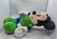 Mickey Mouse 9″ Tall Dino Institute Plush Green T-shirt Disney’s Animal Kingdom