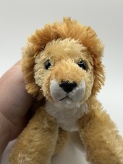 Aurora 8” Lion Plush Floppy Stuffed Animal