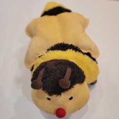 2010 Pillow Pet Pee-Wee Bumbly Bumble Bee Plush 12” Animal Plush
