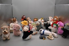 Vintage Pencil Hugger Lot Plush Toppers 80s Seasonal Collectible Nostalgia
