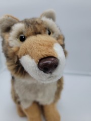 Ganz Webkinz Signature Endangered Red Wolf Plush Rare Retired No Code 11″
