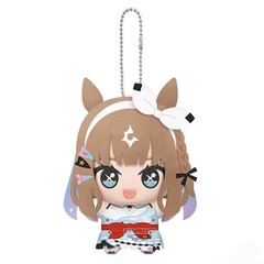 Almond Eye 12cm 5″ Uma Musume Pretty Derby Plush Doll Anime Toy Mascot