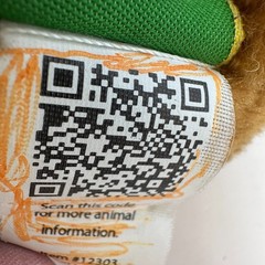 Wild Republic Squirrel Monkey Plush Stuffed Animal Ape Cuddlekins Fluffy 7″ READ