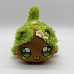 Aphmau MeeMeows Earth Cat Plush 6” Elemental Litter 8 Brown Green Flowers