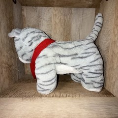 ⭐️ Petsmart 12″ LUCKY Cat Kitty Striped + Serene The SLOTH Squeaker 2021 Xmas
