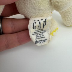 Baby Gap Vintage 2000 Blue Bunny Rabbit Plush Baby Nursery Blue Stitch Ears 7″