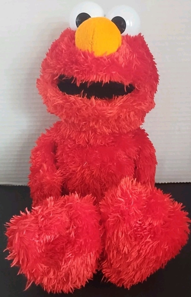 Sesame Street Hasbro 2016 Talking Tickle Me Elmo 14″ Plush Toy English & Spanish