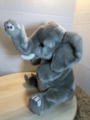 National Geographic 2015 Lelly Elephant Plush Hand Puppet