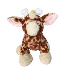 Ganz Webkinz Jr Plush Baby Jamie Giraffe Brown & White Embroidered Eyes 9″ Toy