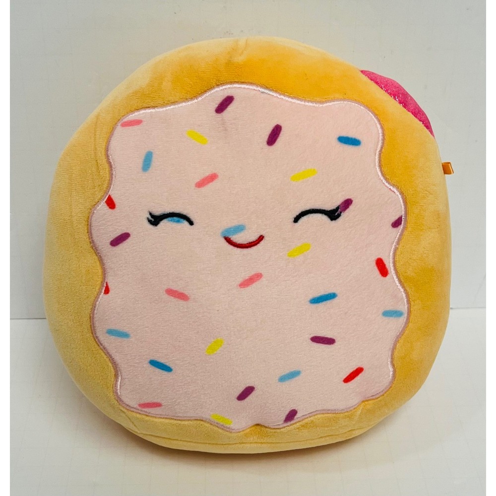 Squishmallows Official 8 inch Fresa The Pink Toaster Pastry Breakfast Food Plush