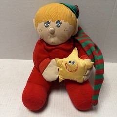 Vintage Avon Petey The Elf Twinkle Twinkle Little Star Christmas Plush 1990 EUC