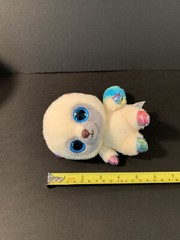 Aurora – Mini Brown Yoohoo – 5″ Rainbow Yoohoo – Vibrant Stuffed Animal