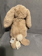 Jellycat Bashful Beige Bunny Medium 12” Plush Rabbit Authentic BAS3B Tags Attach