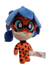 Zag Miraculous Ladybug Plush Toy Back Pack Clip 4 Inch By PMI Kids World
