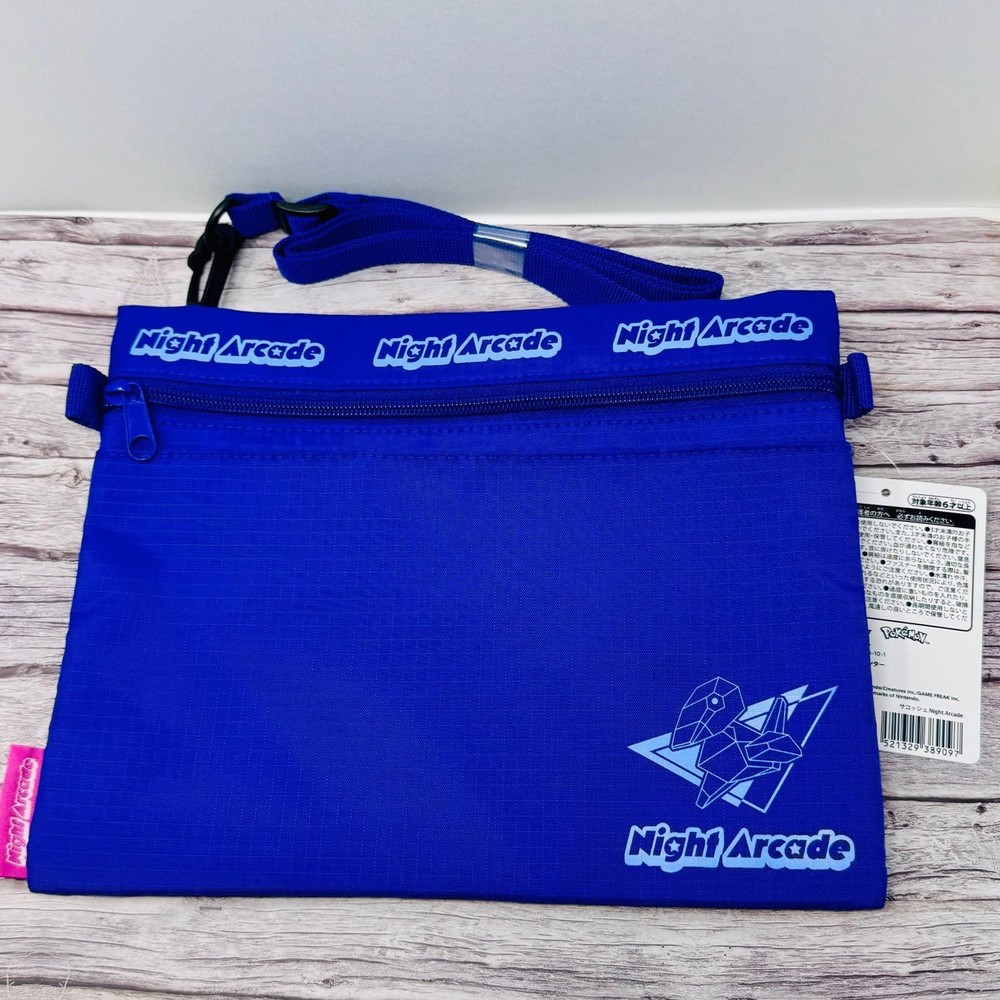 Pokemon Center Japan Night Arcade Porygon Shoulder Bag New Japan US Seller