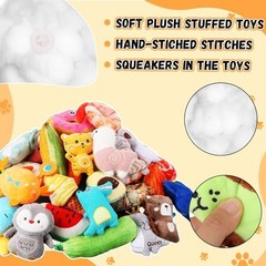 Libima 120 Pack Small Squeaky Dog Toys Bulk for Puppy Small Dogs Pets