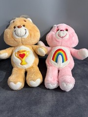 Vintage Care Bears Lot 1983 Kenner Tenderheart Champ Cheer Babies Hugs Tugs