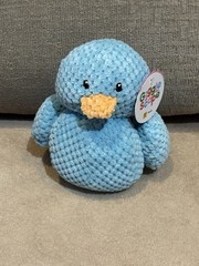 NEW, GIGGLESCAPE BLUE DUCKIE PLUSH, 6.5″