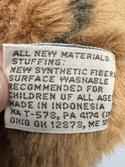 Vintage Cascade Collection Baby Tiger Cub Plush 8” Stuffed Animal