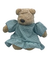 Vintage 1983 Graphics Intl Snuggables Brown Teddy Bear Plush Stuffed Animal