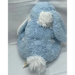 Dan Dee 2017 Blue White 15″ Floppy Ears Easter Bunny Rabbit Plush Stuffed Toy