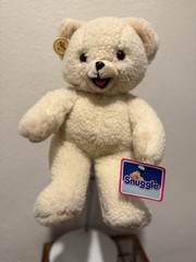 Vintage Snuggle Bear (Lever Brothers Russ Berrie And Co) 15″ Plush 1986