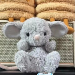 Jellycat Yummy Mouse Soft Plush Toy Gray Stuffed Animal Doll With Dust Bag – NWT