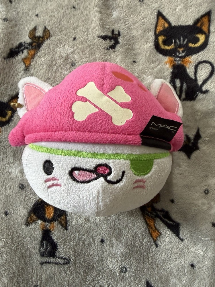 Hello Kitty Mac cosmetics collab Pirate Plush 7 Inches