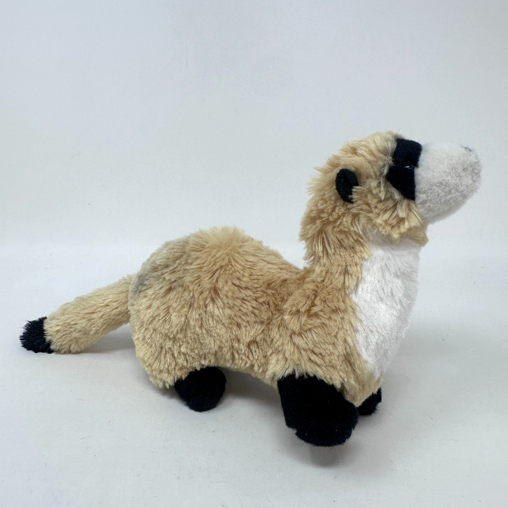 Douglas Dapper Ferret Plush Stuffed Animal Brown Black Footed Cuddle Cute Toy 8″