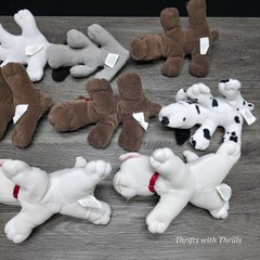 Vintage 1980’s Tonka Pound Puppies And Purries Lot – 8 Puppies And 3 Purries