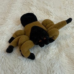 Tarantula Spider Plush Stuffed Animal 4″ Museum of Fine Arts Boston 1995