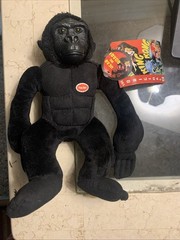 8″ King Kong Gorilla Plush by Beverly Hills Teddy Bear Company 2004 WITH SOUND