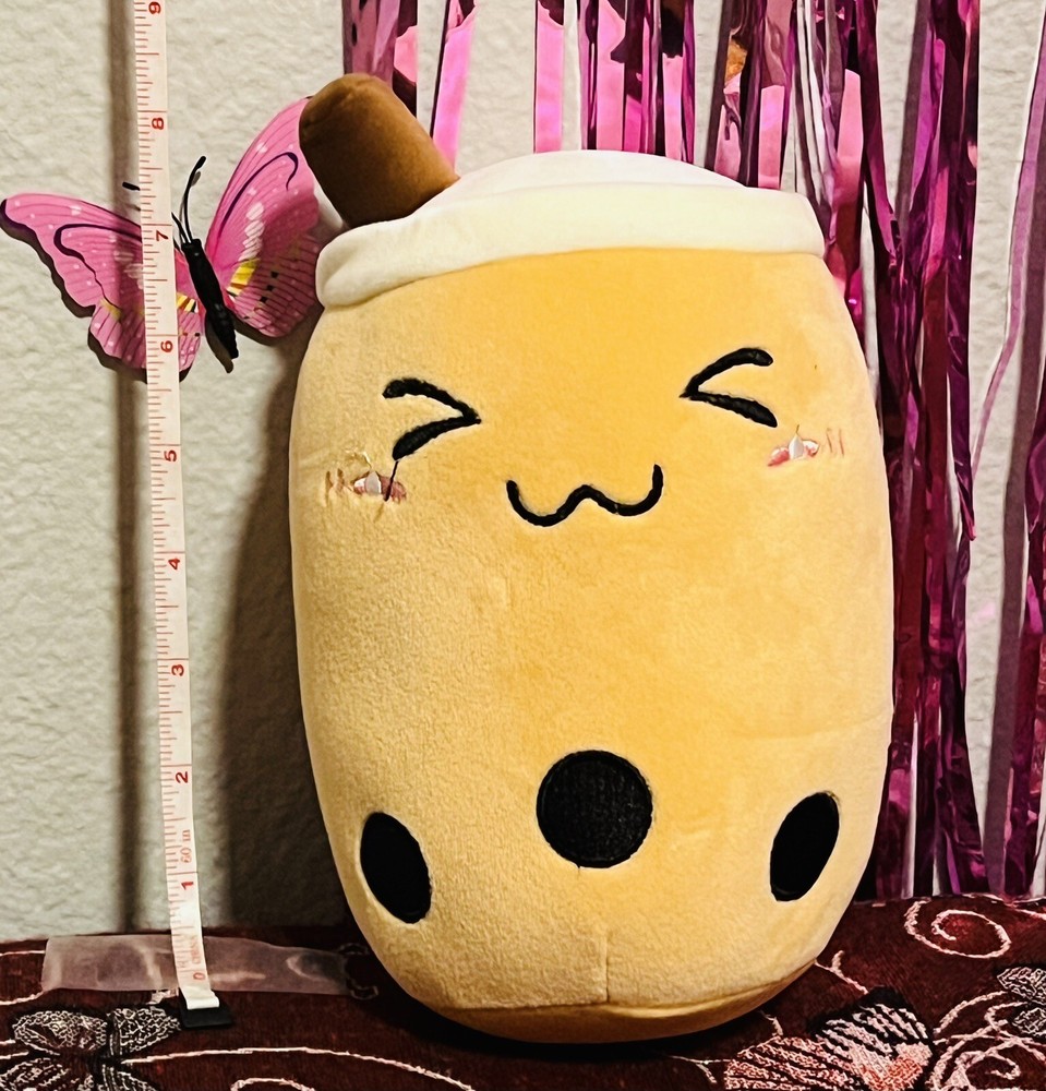New but no tag Bubble Tea Plush Pillow Mini Kawaii Soft and Comfortable Boba Tea