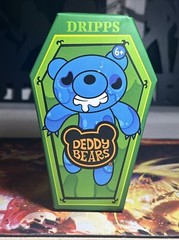 Deddy Bears 5-Inch Plush in Coffin Case-Bones DRIPPS New