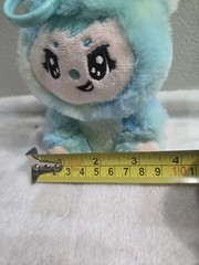 ZUZU Cat Plush Doll Mini Under 6 in Blue Green White 2020 Keychain