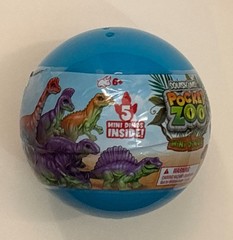 Squish ‘ums Pocket Zoo Surprise Toy Blind Globe 5 Mini Dinos Inside