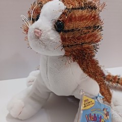 GANZ Webkinz Tiger Plush HM032 (2008) Active Sealed Code Hang Tag