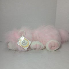 VTG Ganz Brothers Heritage Collection Googlette Plush Pink White New