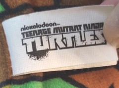 Teenage Mutant Ninja Turtles Leonardo Rectangle Plush Nickelodeon 2016