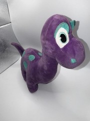 Bj Toy 16’ Dinosaur Plush Toy Stuffed Animal The RARE Purple w/Teal Spots