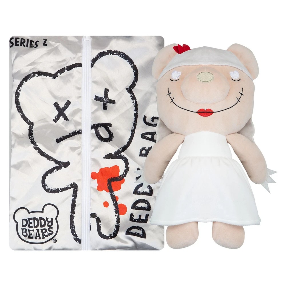 DEDDY BEARS Dolli 12” Rest in Pieces Plush Toy Body Bag Autopsy Report Series 2