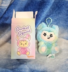 Zuzu Lababies Sorbet Squad Plush Keychain Clip Bag Charms Blind Box New 5in