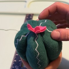 Green Orange Pink Small Plush Toy Washable Soft Cute Design